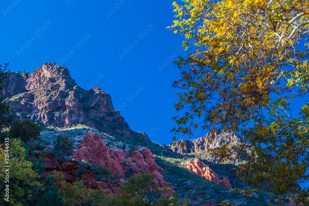 Beautiful Sedona Arizona on a Sunny Autumn Day Beautiful Sedona Arizona on a Sunny Autumn Day