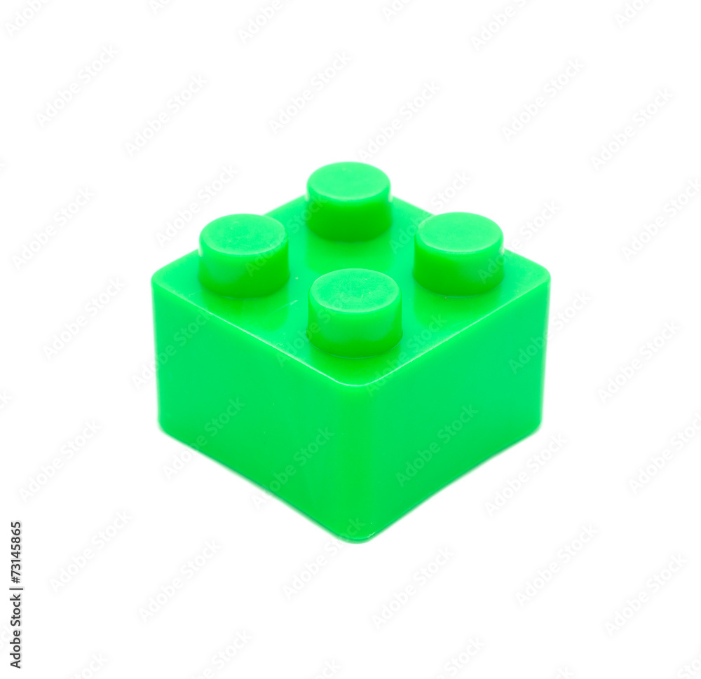 blocks Plastic building blocks on white background blocks Plastic building blocks on white background