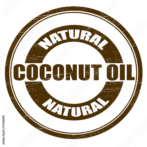 Natural coconut oil