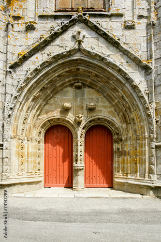 Porte entrée église de Penmarc'h