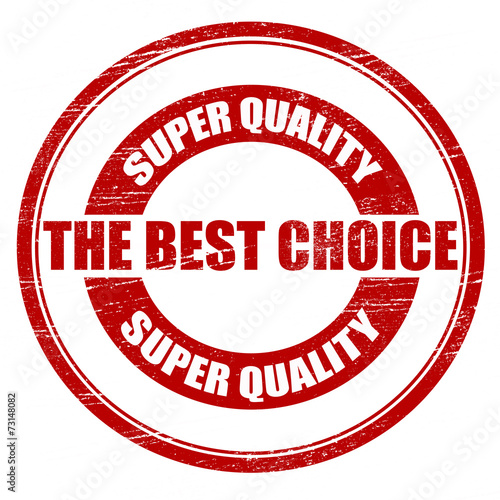 The best choice