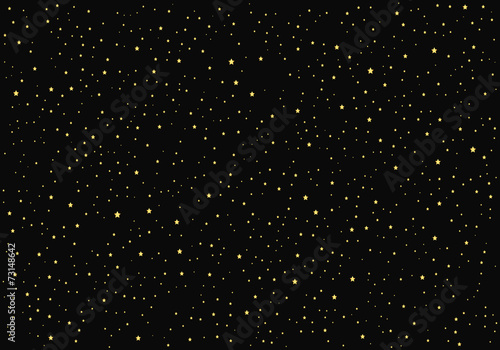 Golden Stars Background photo