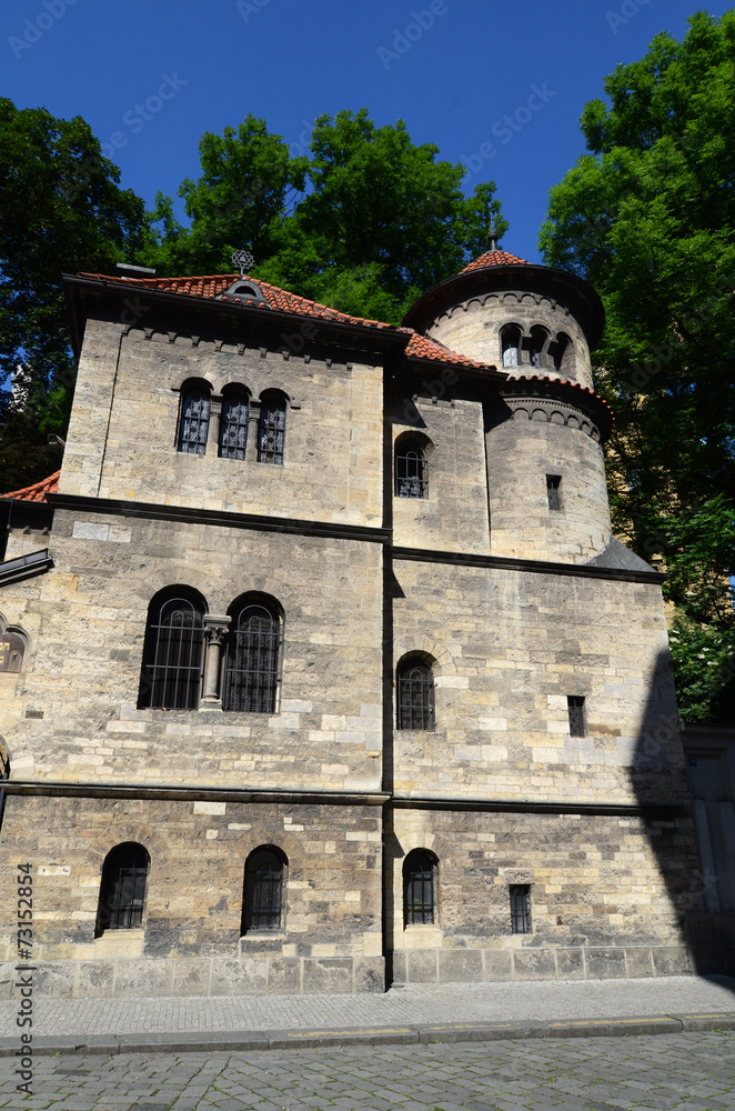 Fototapeta premium Klaus synogogue, Jewish quater (Josefov) in Prague