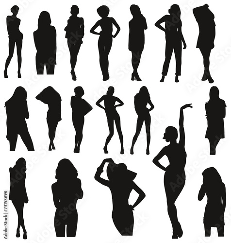 Silhouettes femme 2