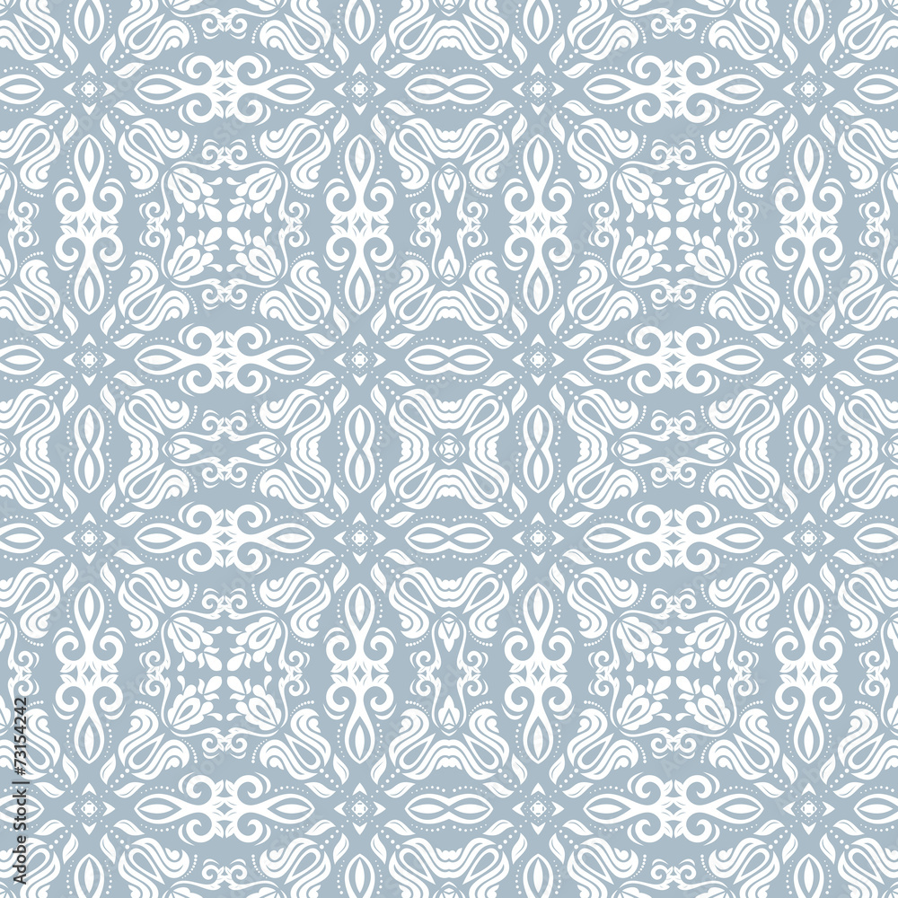 Orient Seamless Vector Pattern. Abstract Background