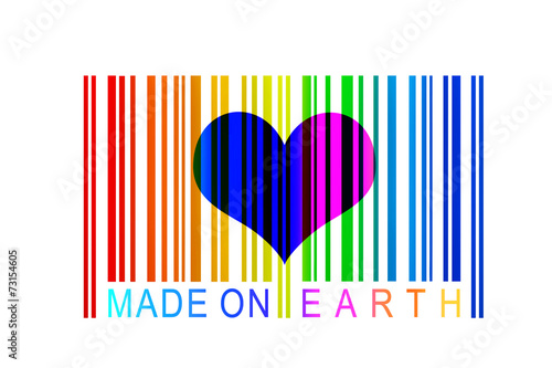 Strichcode Made on Earth