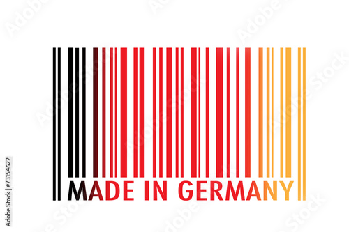 Strichcode Made in Germany