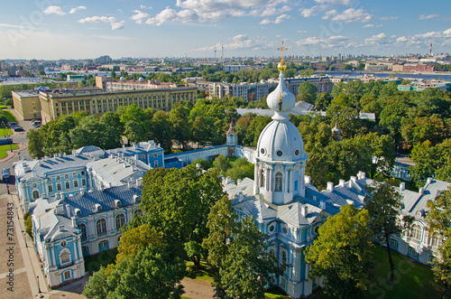 St. Petersburg, Smolny Cathedral Complex photo