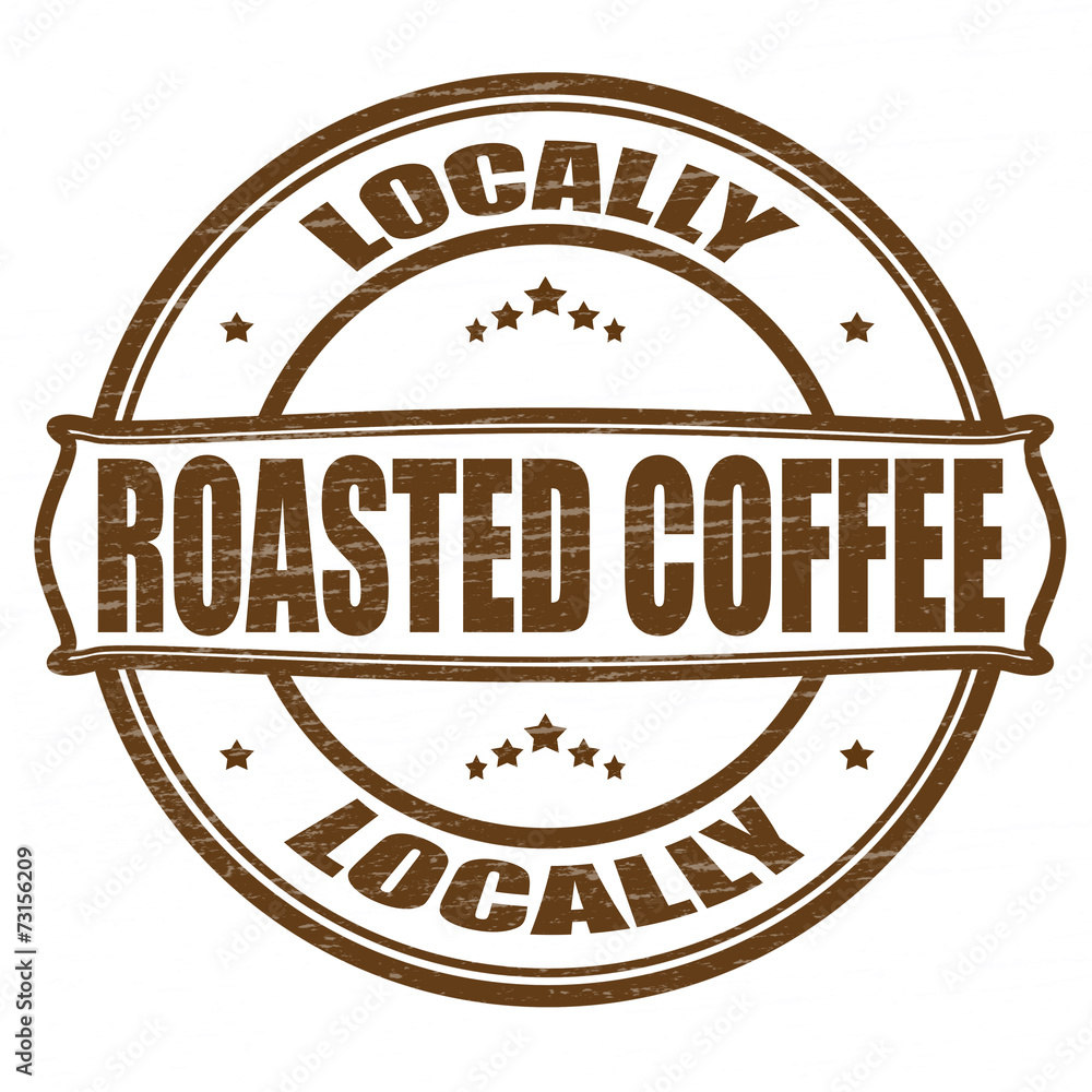 Obraz premium Locally roasted coffee