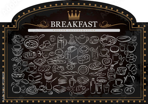 Breakfast on Blackboard