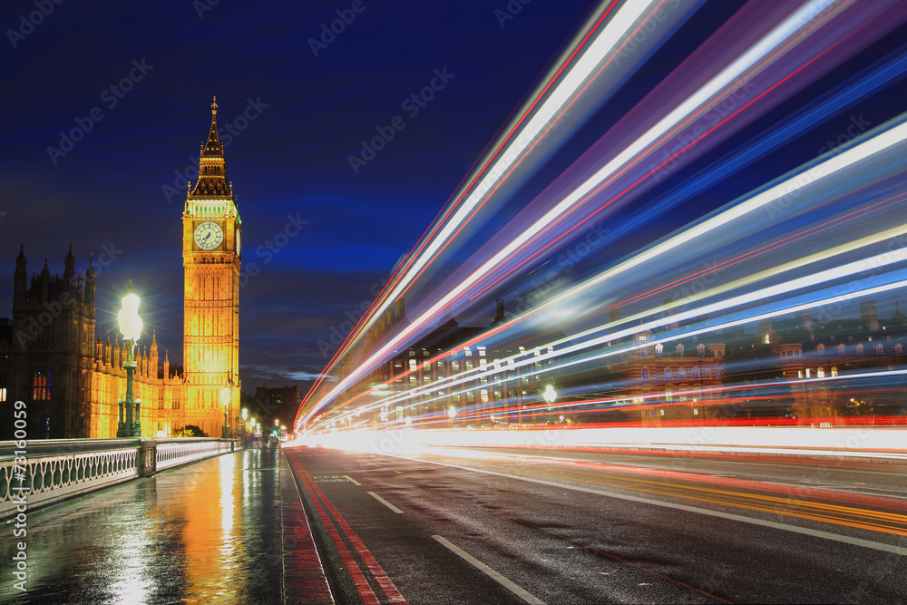 Obraz premium Big Ben London at night