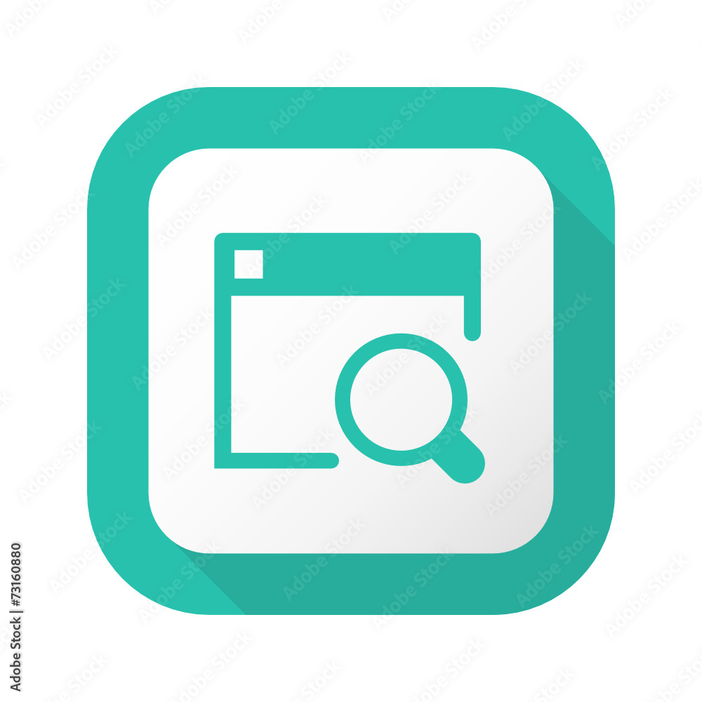 Flat Long Shadow Button - Vector Flat Long Shadow Button - Vector