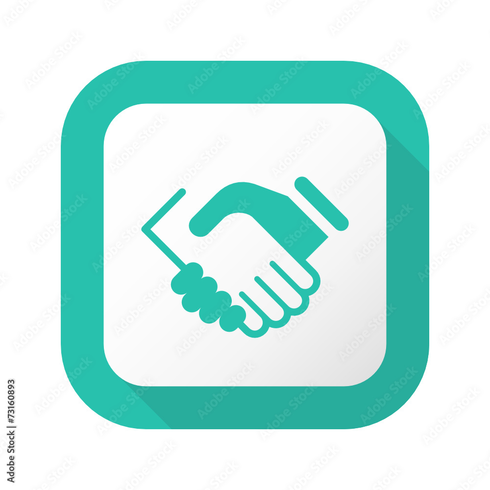 Flat Long Shadow Button - Vector Flat Long Shadow Button - Vector