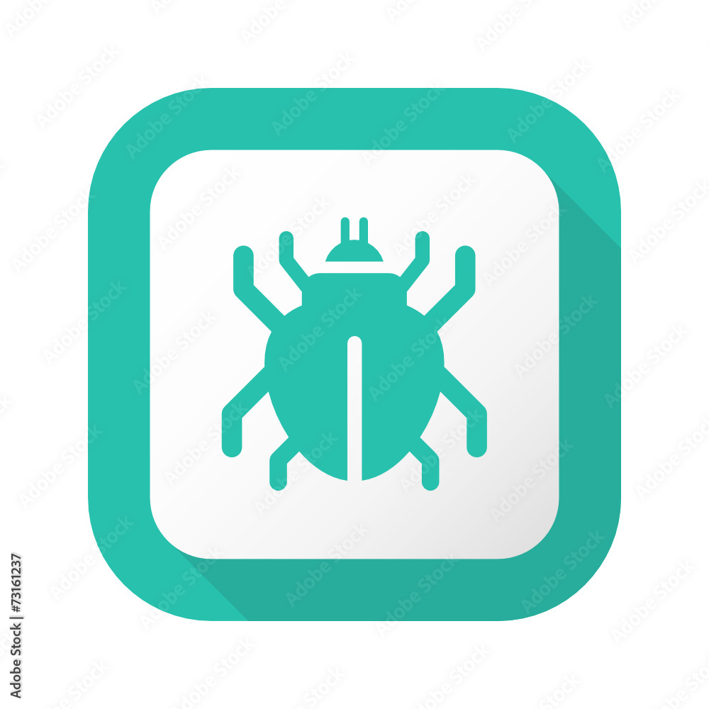 Flat Long Shadow Button - Vector Flat Long Shadow Button - Vector