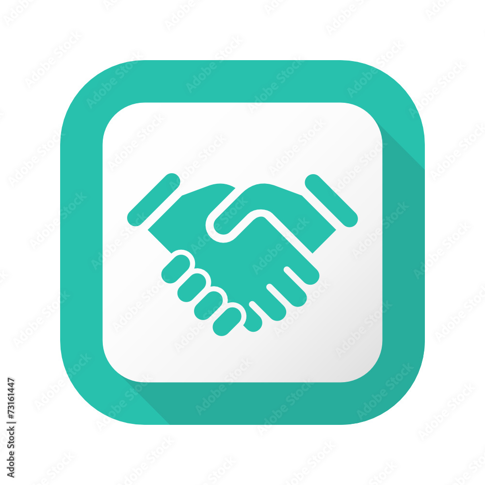 Flat Long Shadow Button - Vector Flat Long Shadow Button - Vector