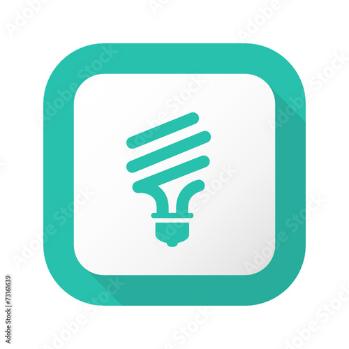 Flat Long Shadow Button - Vector 