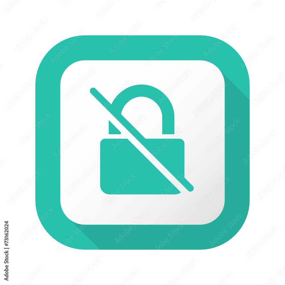 Flat Long Shadow Button - Vector Flat Long Shadow Button - Vector