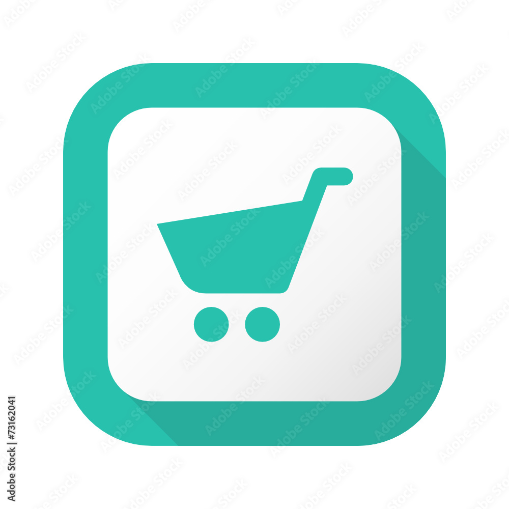 Flat Long Shadow Button - Vector Flat Long Shadow Button - Vector