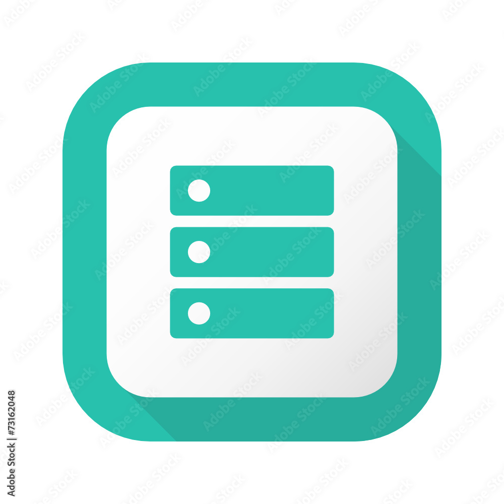 Flat Long Shadow Button - Vector Flat Long Shadow Button - Vector