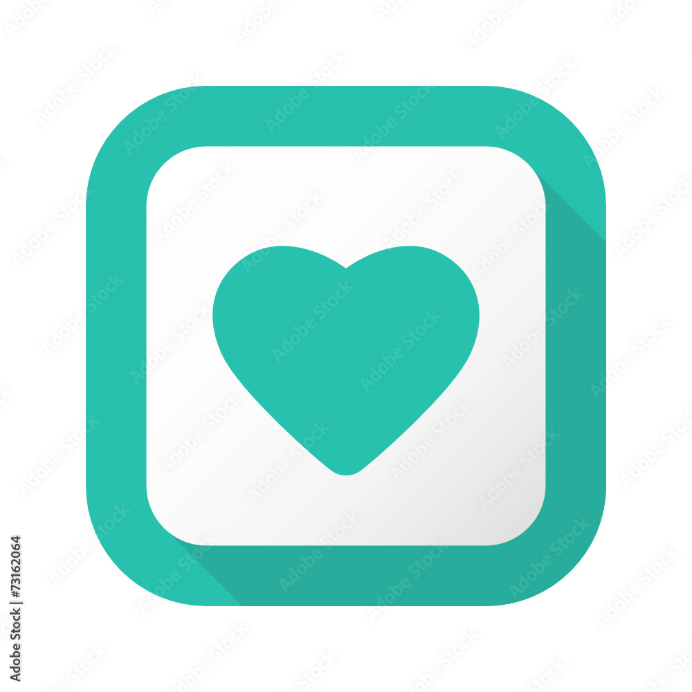 Flat Long Shadow Button - Vector Flat Long Shadow Button - Vector