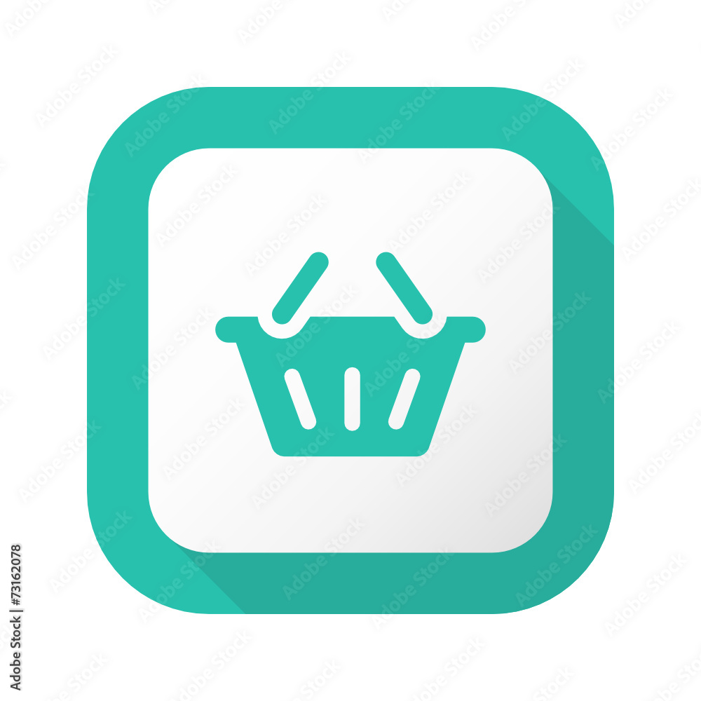 Flat Long Shadow Button - Vector Flat Long Shadow Button - Vector