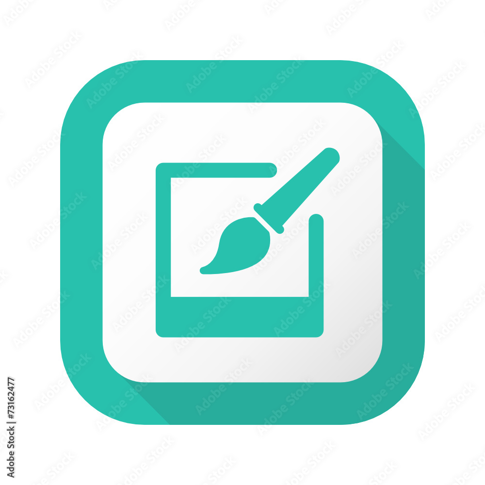 Flat Long Shadow Button - Vector Flat Long Shadow Button - Vector