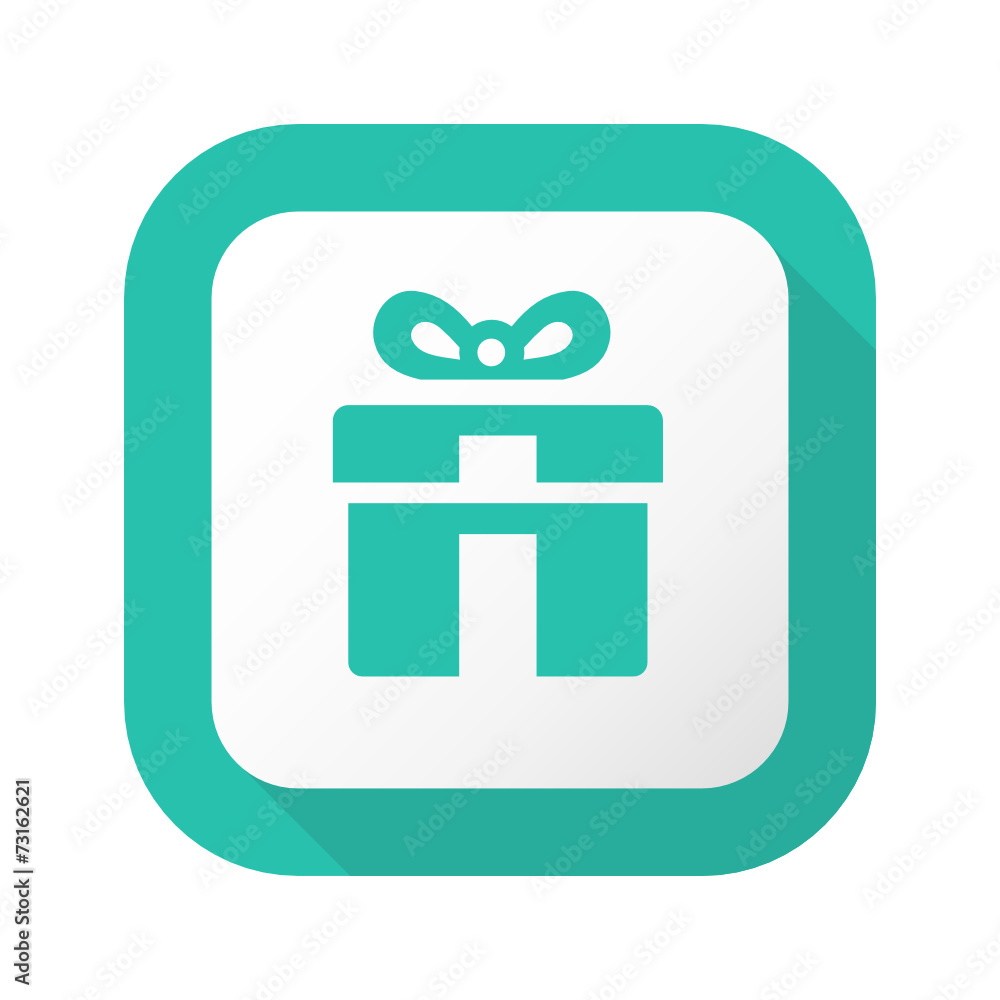 Flat Long Shadow Button - Vector Flat Long Shadow Button - Vector