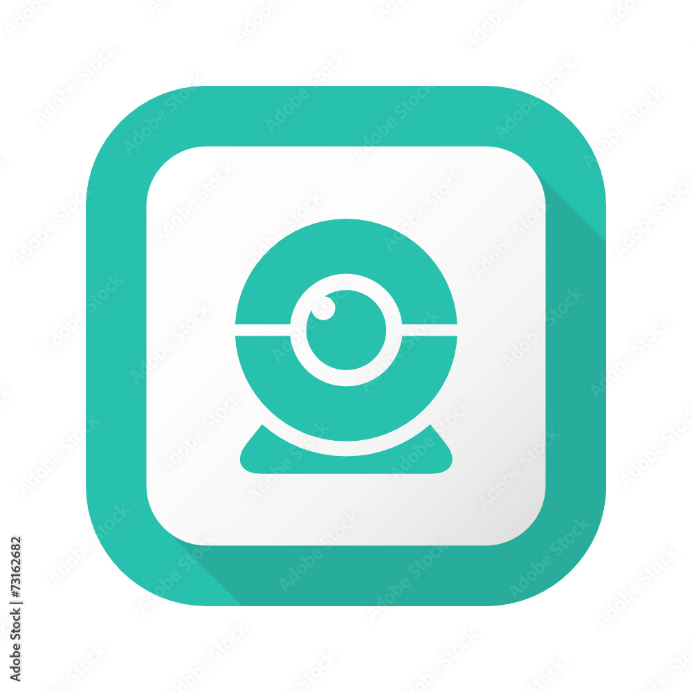 Flat Long Shadow Button - Vector Flat Long Shadow Button - Vector