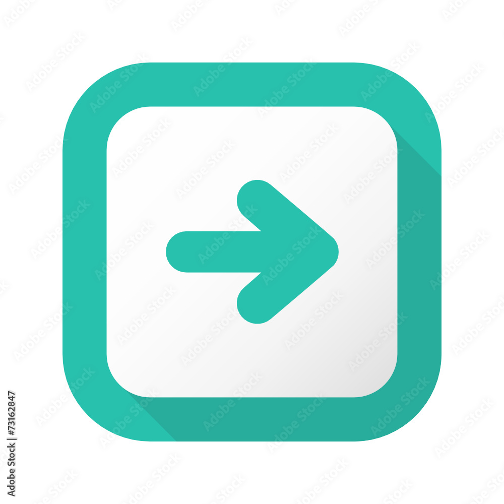 Flat Long Shadow Button - Vector Flat Long Shadow Button - Vector