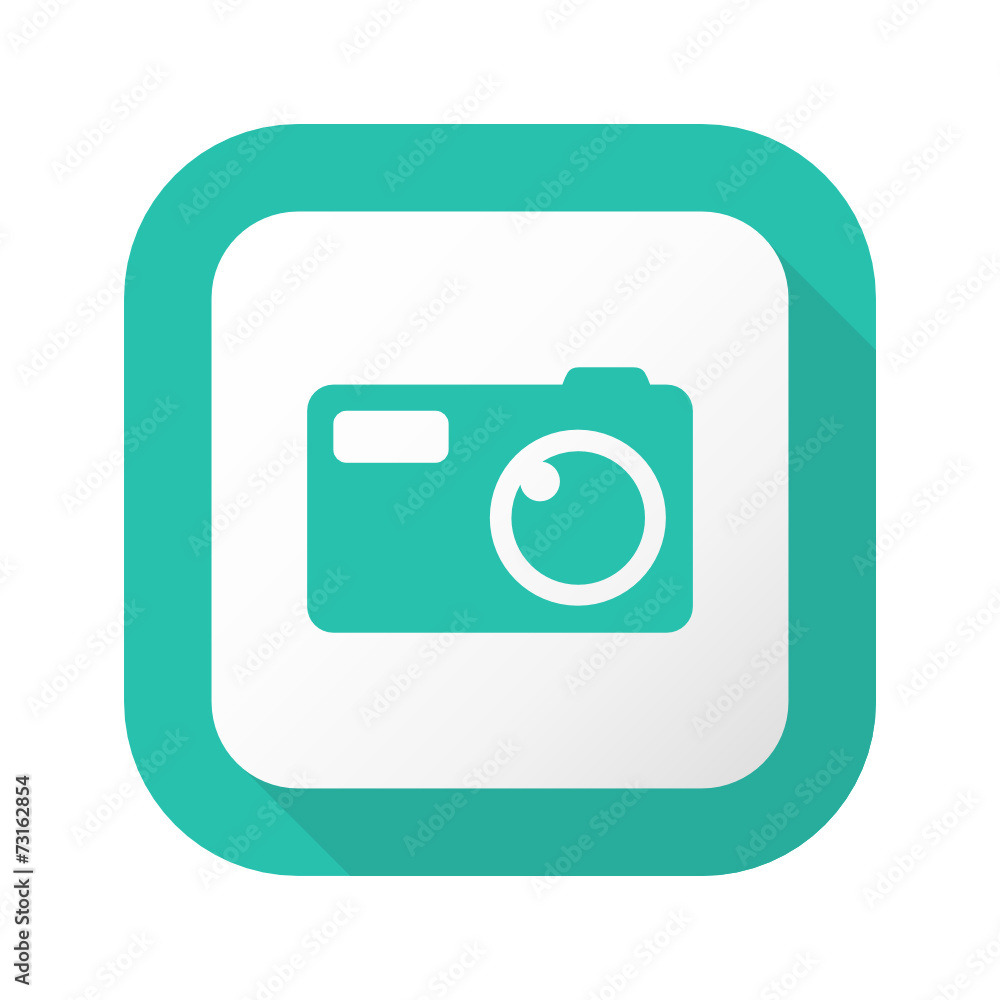 Flat Long Shadow Button - Vector Flat Long Shadow Button - Vector