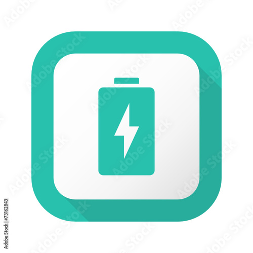 Flat Long Shadow Button - Vector 