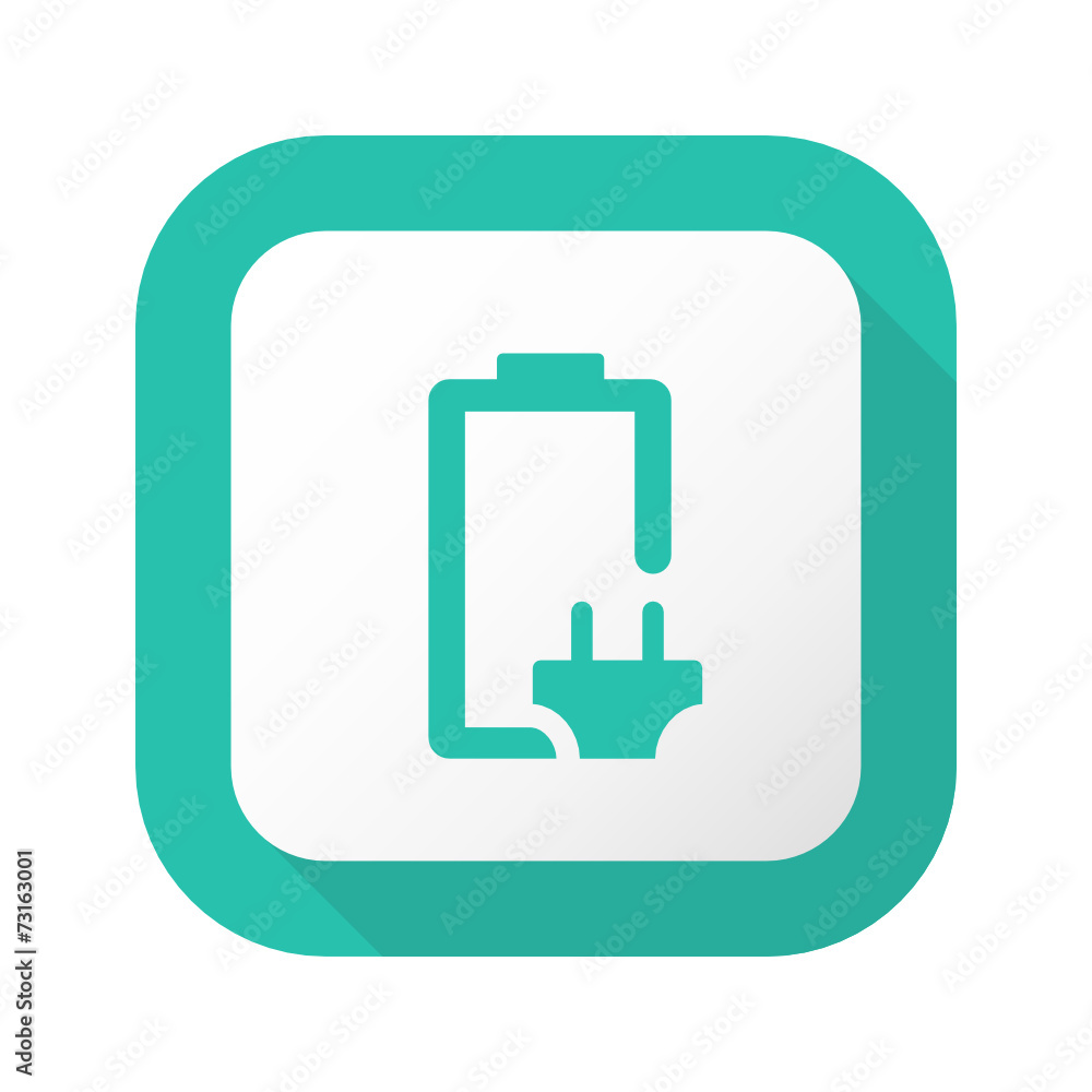 Flat Long Shadow Button - Vector Flat Long Shadow Button - Vector