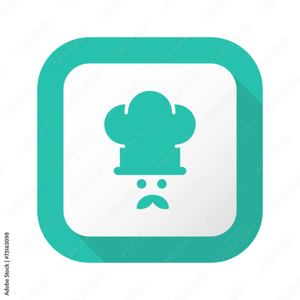 Flat Long Shadow Button - Vector Flat Long Shadow Button - Vector