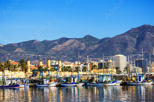 Fischereihafen von Fuengirola, Holiday Resort nahe Malaga photo