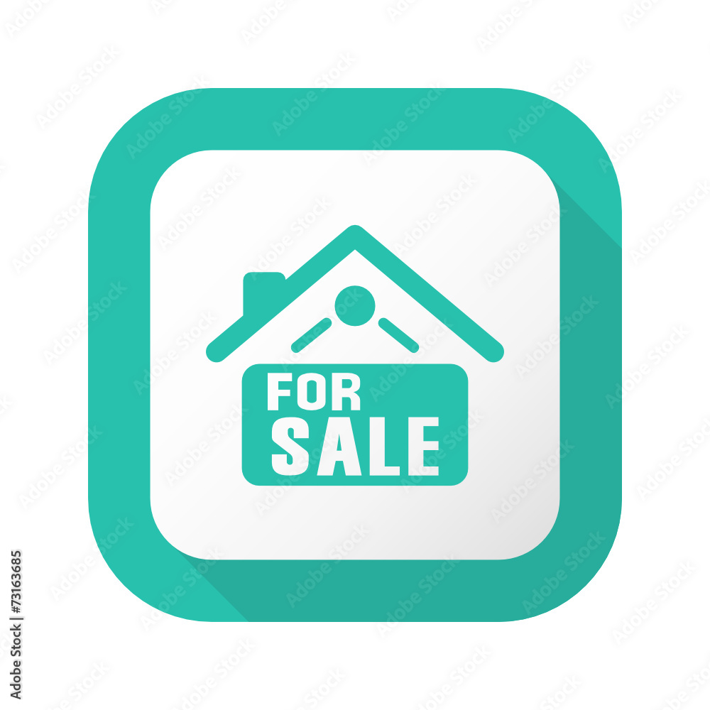 Flat Long Shadow Button - Vector Flat Long Shadow Button - Vector