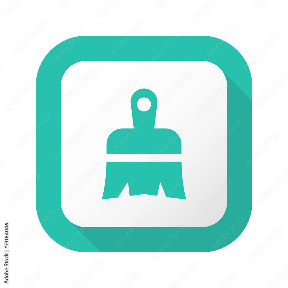 Flat Long Shadow Button - Vector Flat Long Shadow Button - Vector