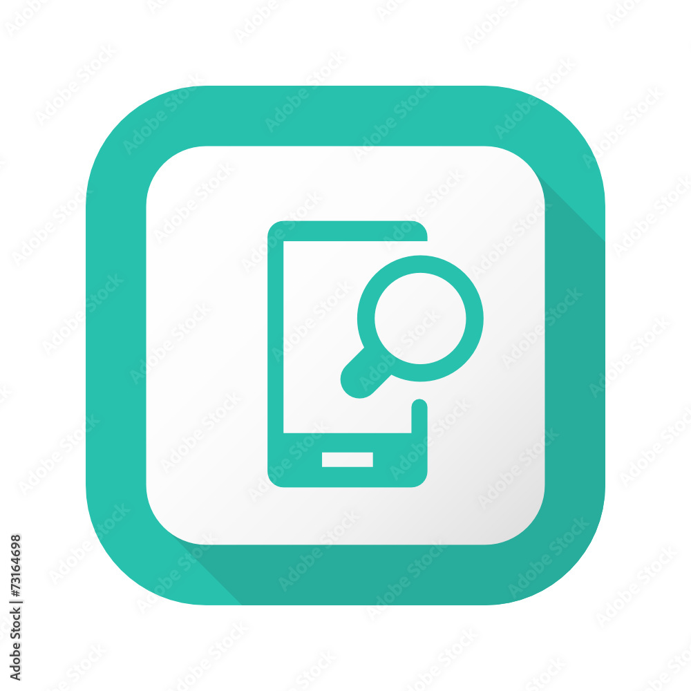 Flat Long Shadow Button - Vector Flat Long Shadow Button - Vector