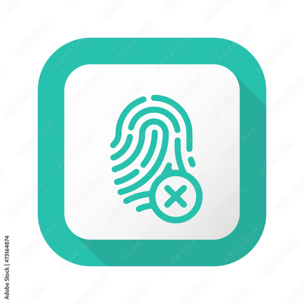 Flat Long Shadow Button - Vector Flat Long Shadow Button - Vector