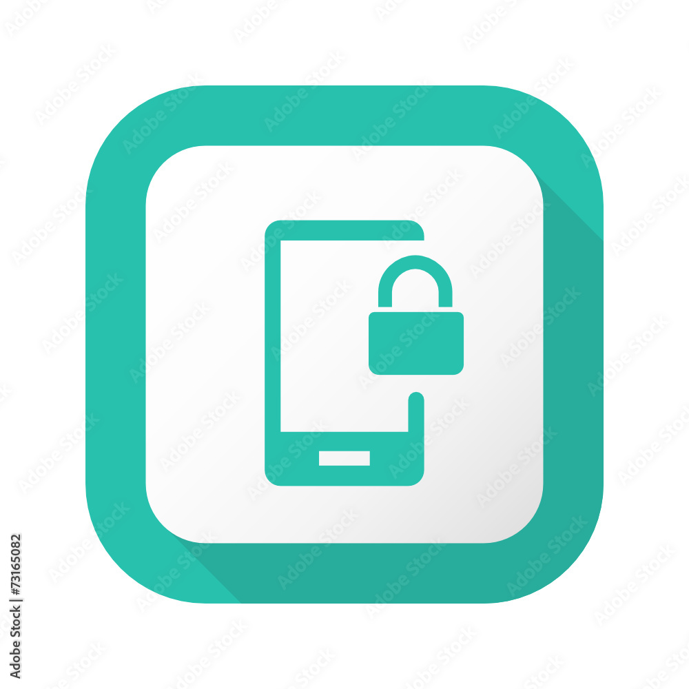 Flat Long Shadow Button - Vector Flat Long Shadow Button - Vector