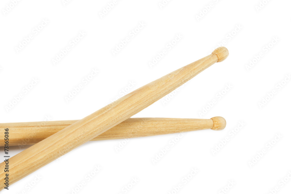 drumsticks isolated on white background drumsticks isolated on white background