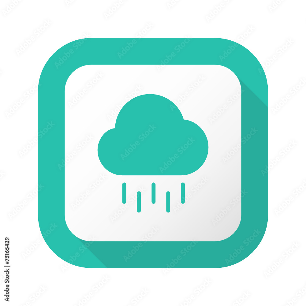 Flat Long Shadow Button - Vector Flat Long Shadow Button - Vector