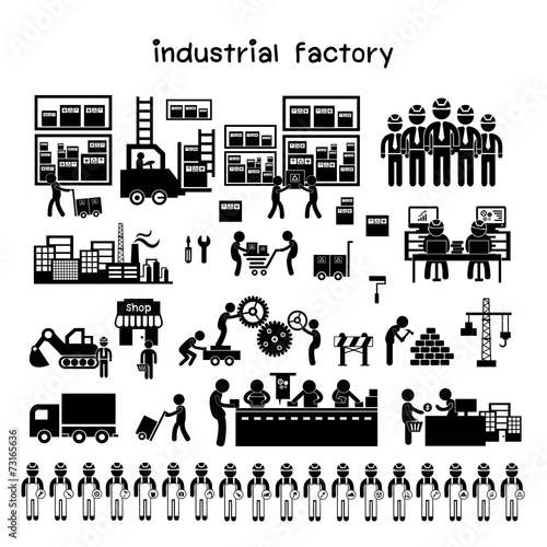 manufacturer and distributor icon
