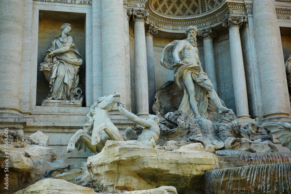 neptuno fontana di trevi
