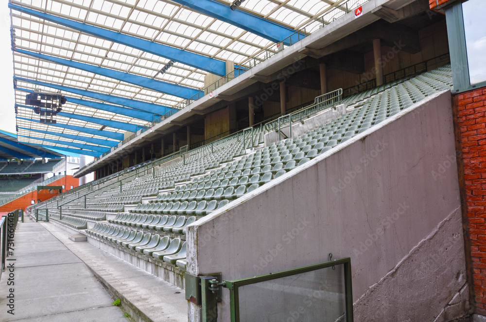 Obraz premium Estadio de Heysel, Bruselas, Bélgica, Juventus, Liverpool