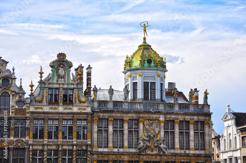 Señorío en la Grand Place de Bruselas, Bélgica
