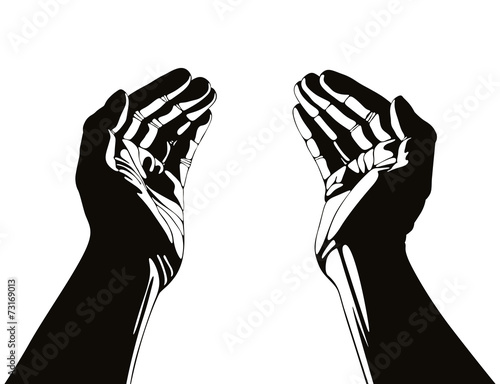 Caring hands.