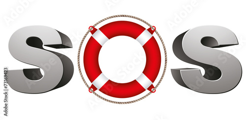 SOS symbol.