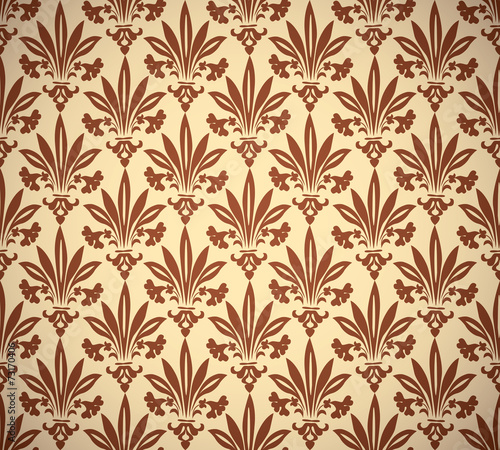 Vintage floral seamless pattern. © Sylverarts