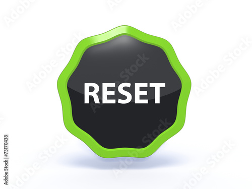 Obraz na płótnie reset star icon on white background