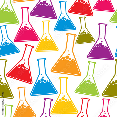 Chemistry seamless background.